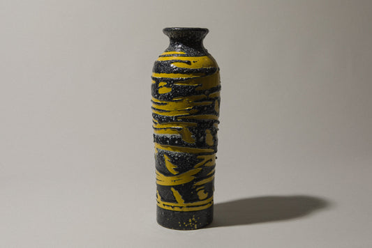 Vintage ceramic cylinder VASE