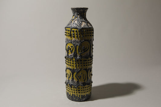 Vintage ceramic cylinder VASE