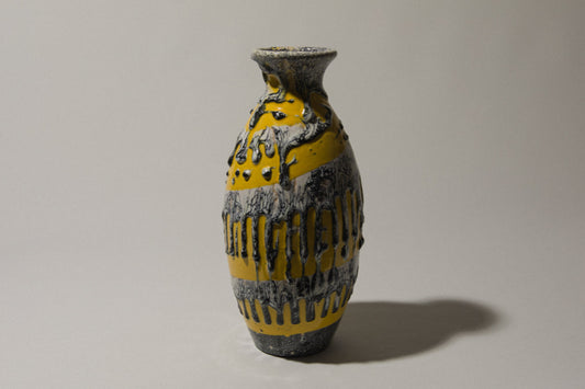 Vintage ceramic oval VASE