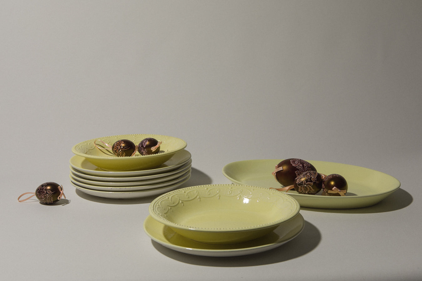 Set of two Gránit SOUP PLATES