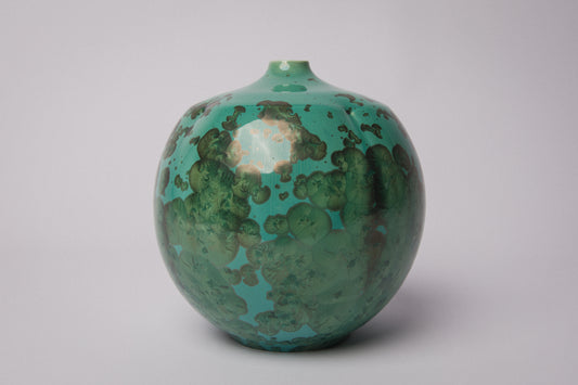 Crystalline-glazed VASE by László Mácsai _ 1468