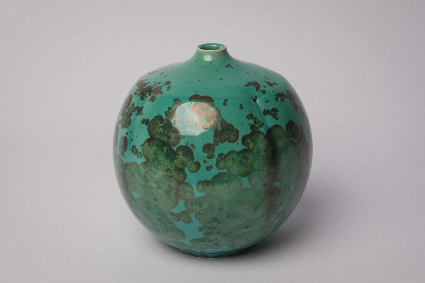 Crystalline-glazed VASE by László Mácsai _ 1468