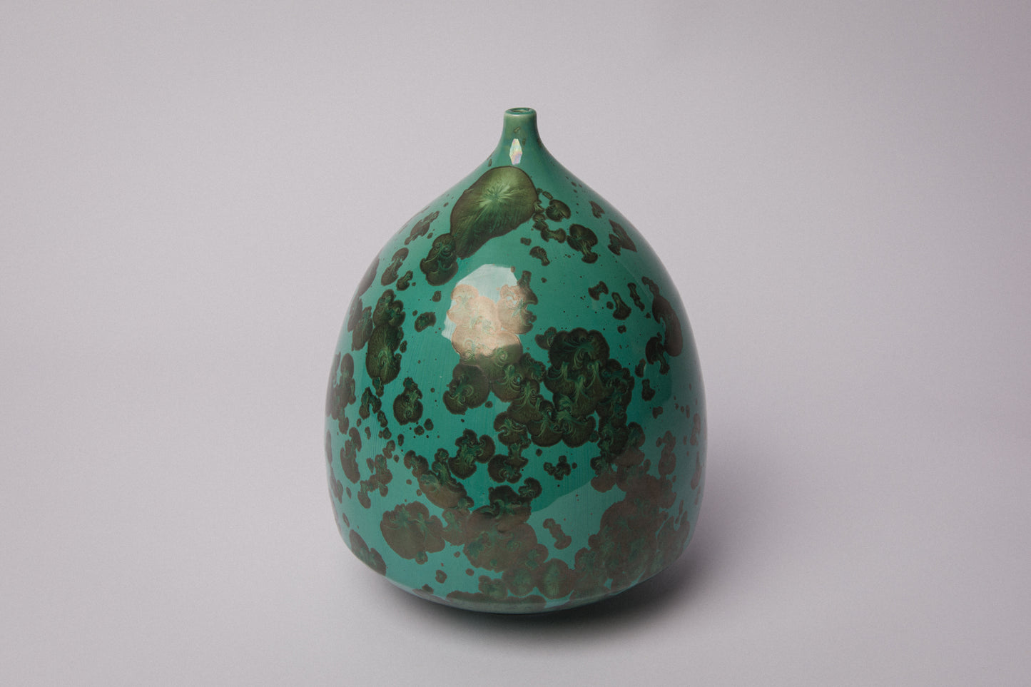 Crystalline-glazed VASE by László Mácsai _ 1469