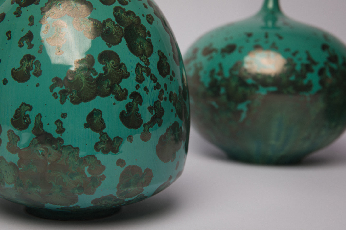 Crystalline-glazed VASE by László Mácsai _ 1468