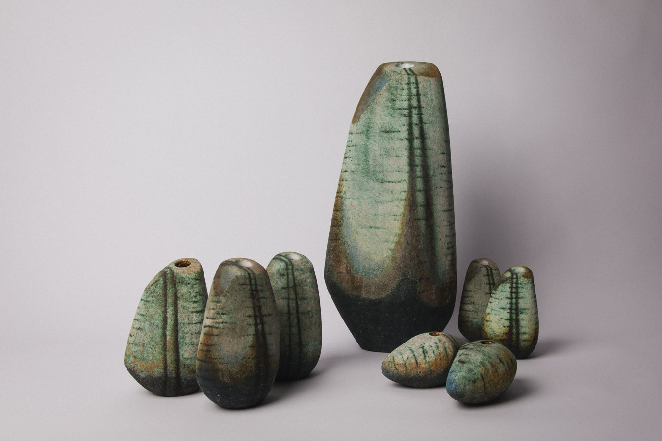 Large FLOOR VASE by Ágoston Simó _ 1335