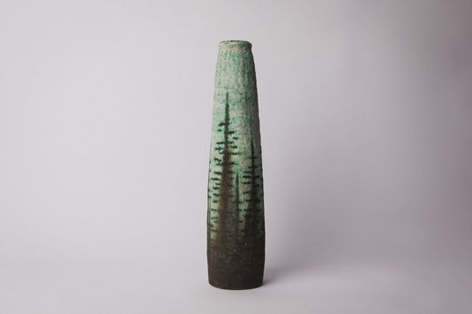 Narrow FLOOR VASE by Ágoston Simó _ 1345