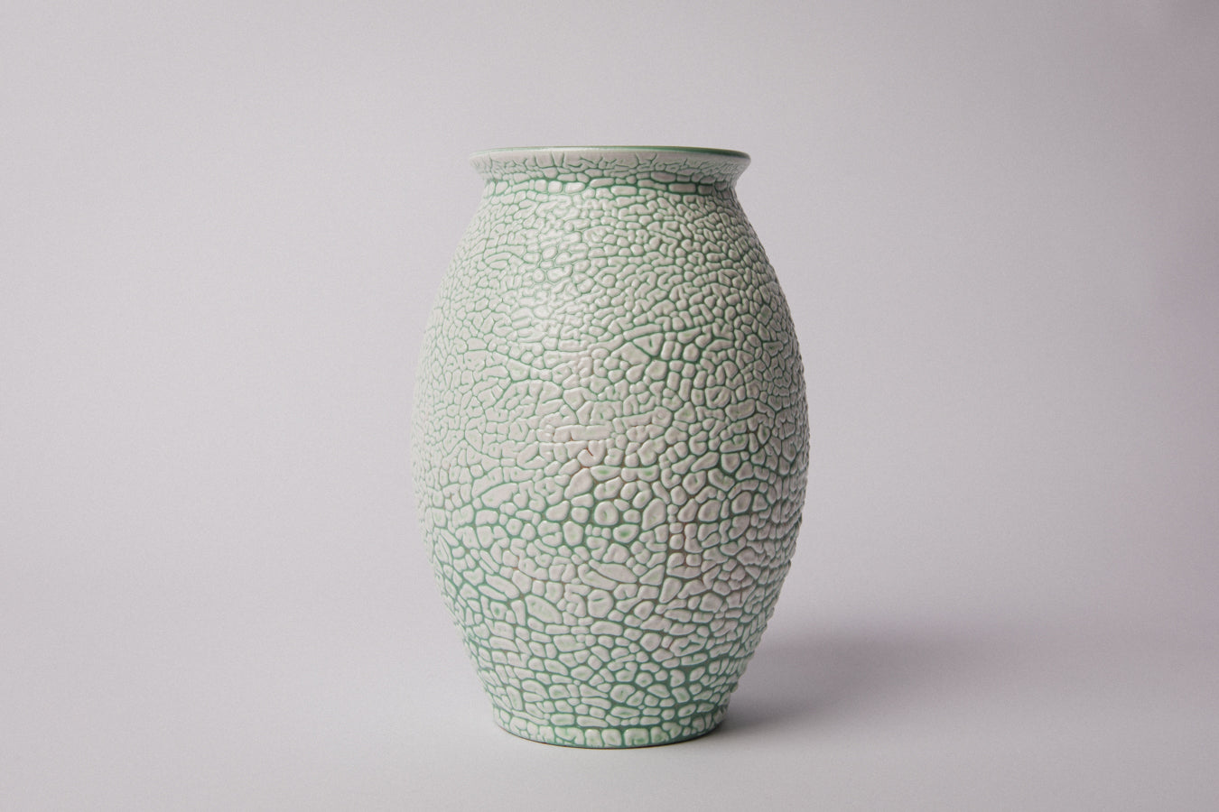 Ceramic VASE with crackle glaze _ 1361