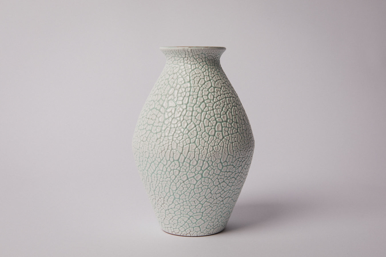Ceramic VASE with crackle glaze _ 1362