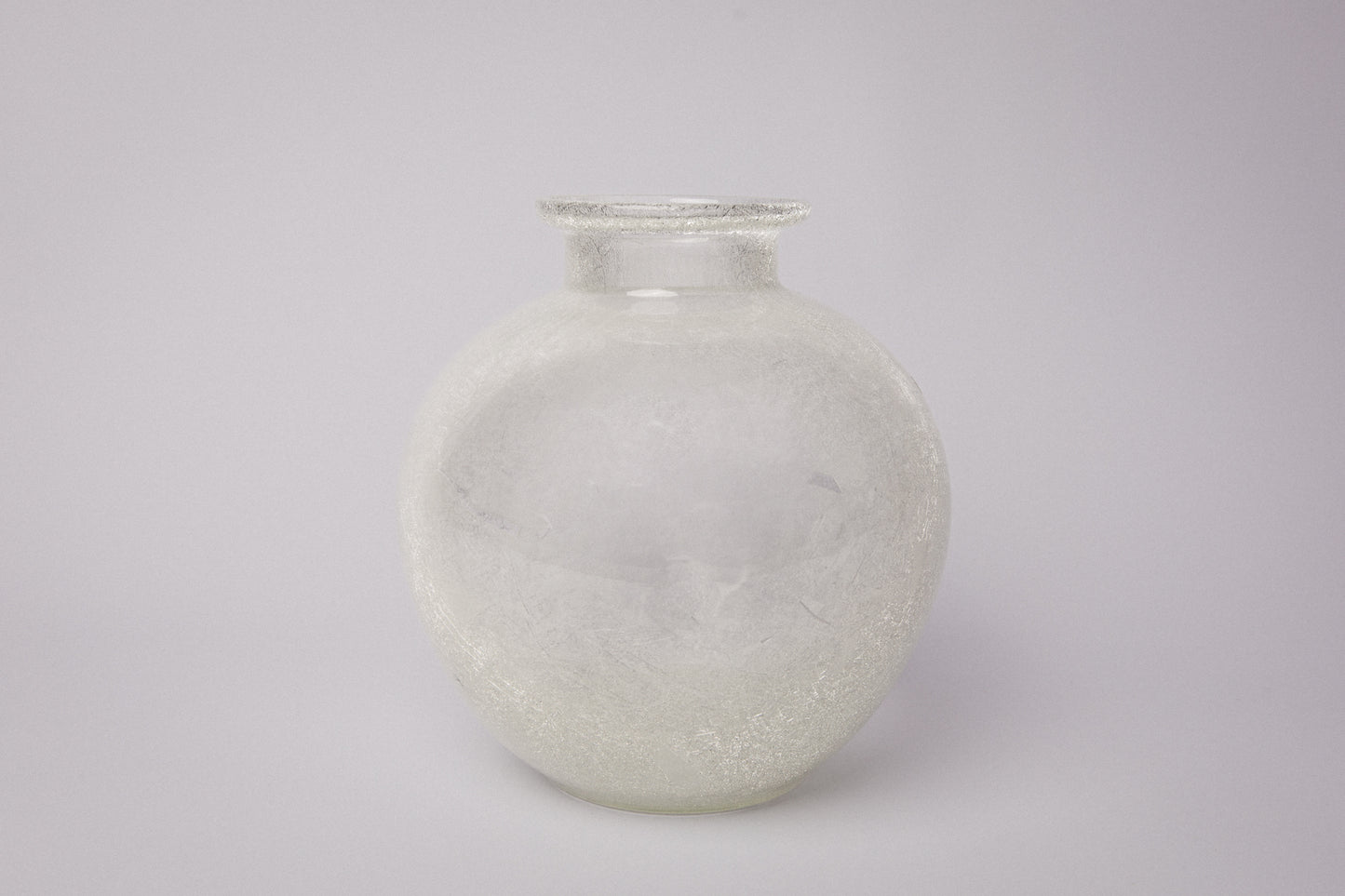 White veil glass VASE _ 1503