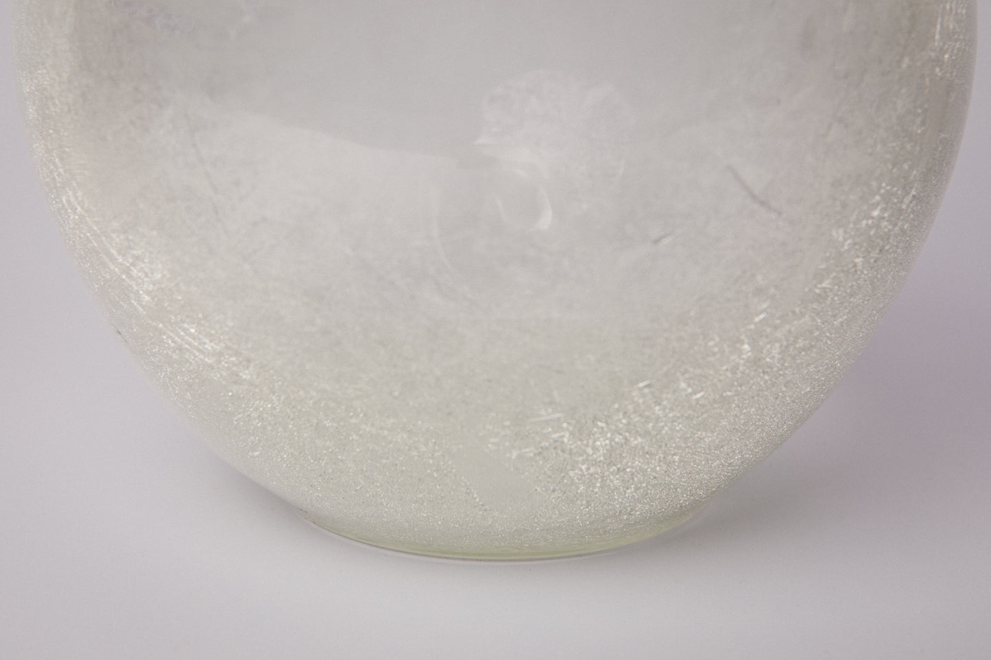 White veil glass VASE _ 1503