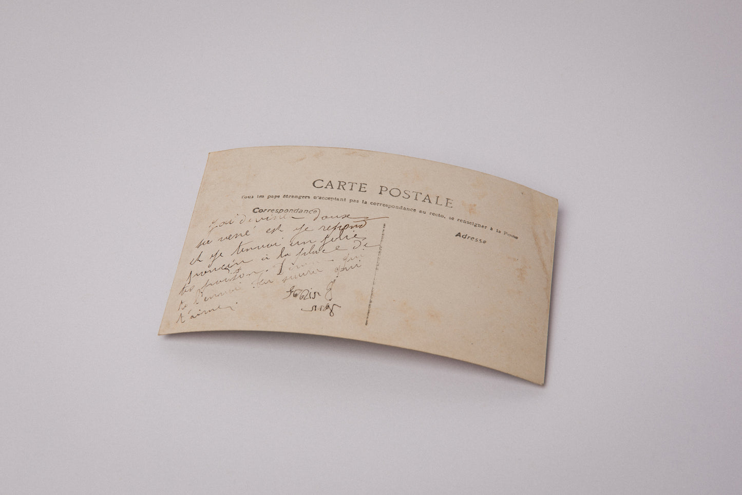 Vintage Easter Postcard with Easter Chick _ 1533