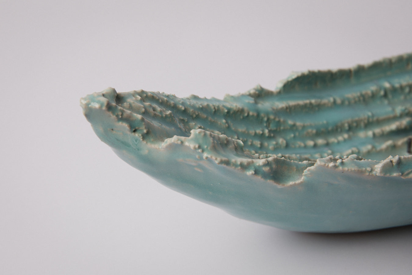 Porcelain BOWL with kenzan needle _ 1384