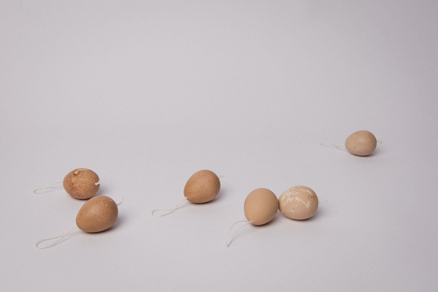 Set of three GUINEA FOWL EGGS