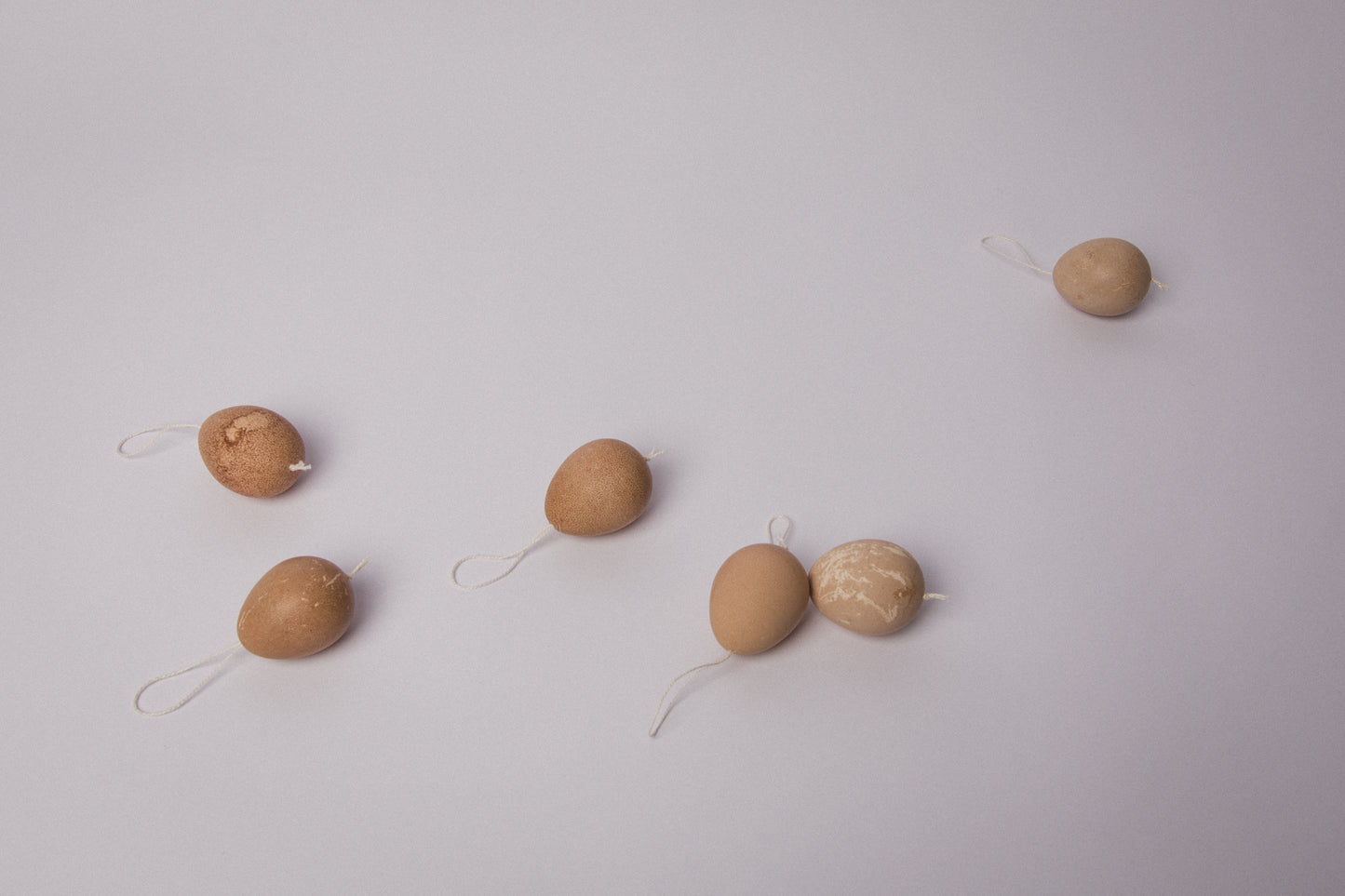 Set of three GUINEA FOWL EGGS