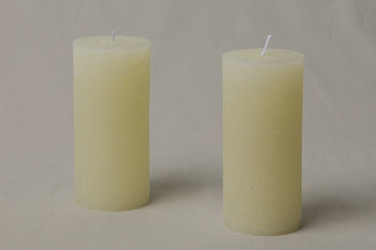 Pack of two cylindrical CANDLE M