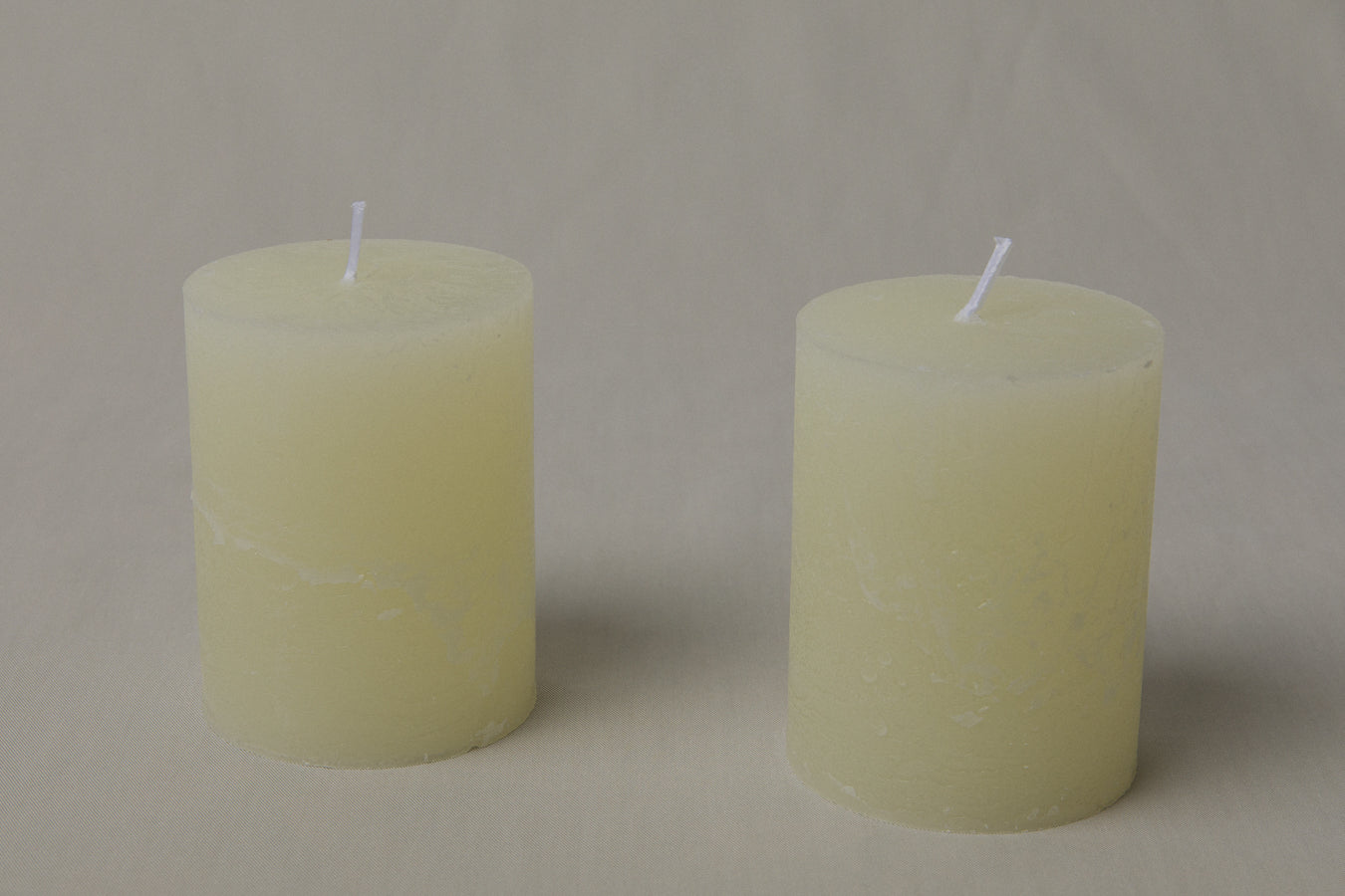 Pack of two cylindrical CANDLE XS