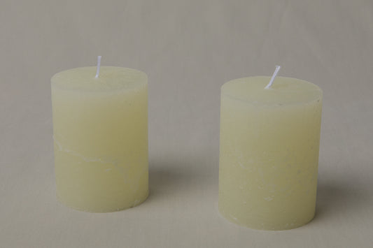 Pack of two cylindrical CANDLE XS