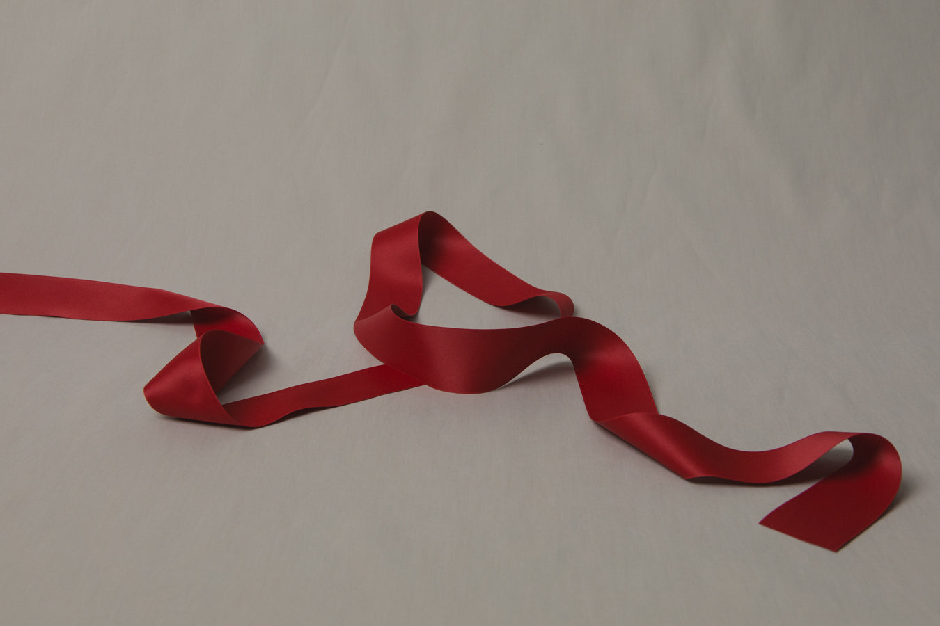 Recycled PET RIBBON red 4cm