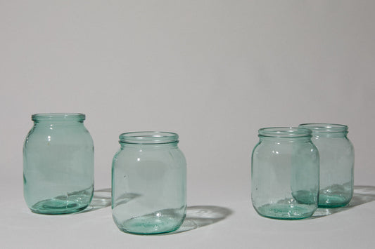 Set of four Vintage PRESERVING JAR