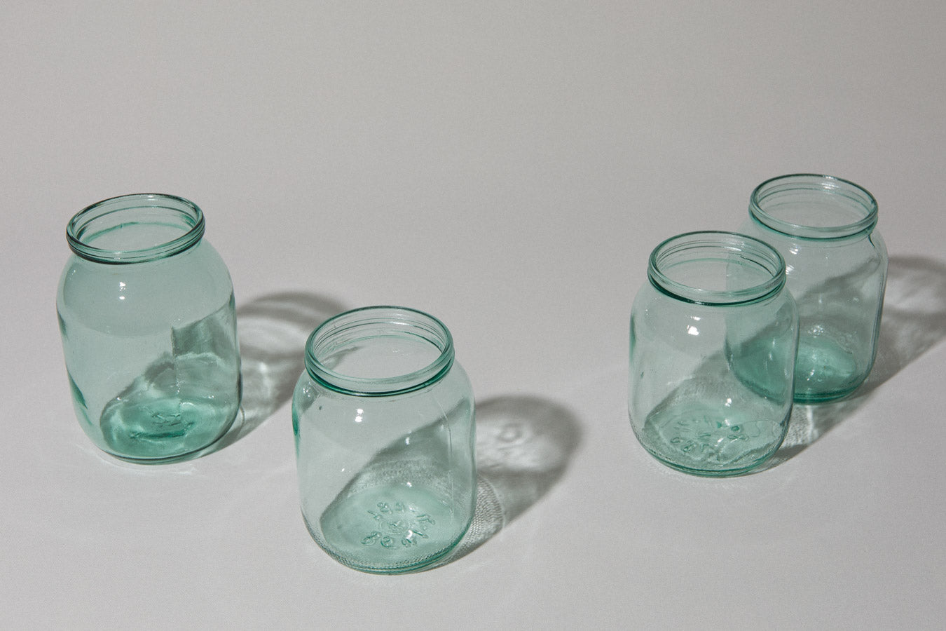 Set of four Vintage PRESERVING JAR