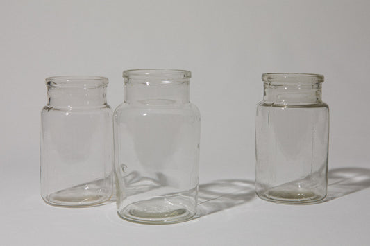 Set of three Vintage PRESERVING JAR – 1–1.5L