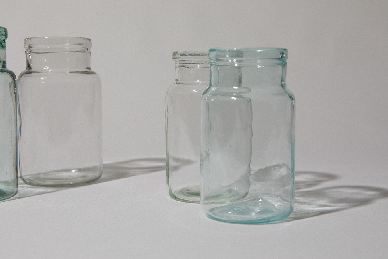 Set of five Vintage PRESERVING JAR – 0.5–1L