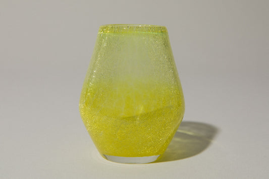 Yellow veil glass TUMBLER