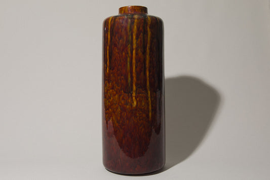 Rust brown FLOOR VASE