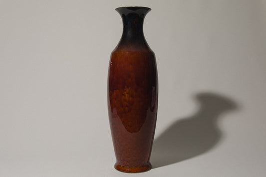 Rust brown FLOOR VASE