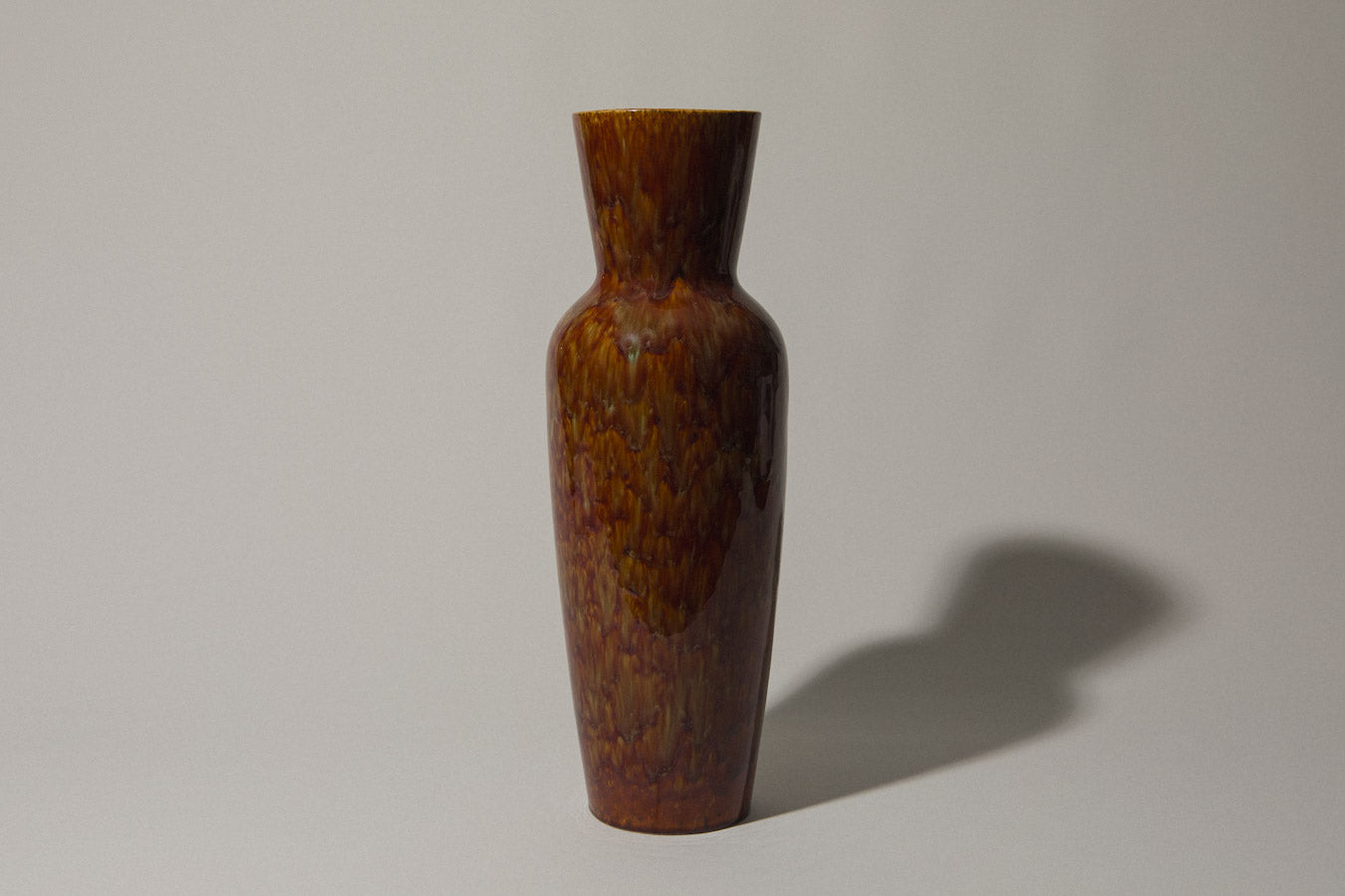 Rust brown VASE