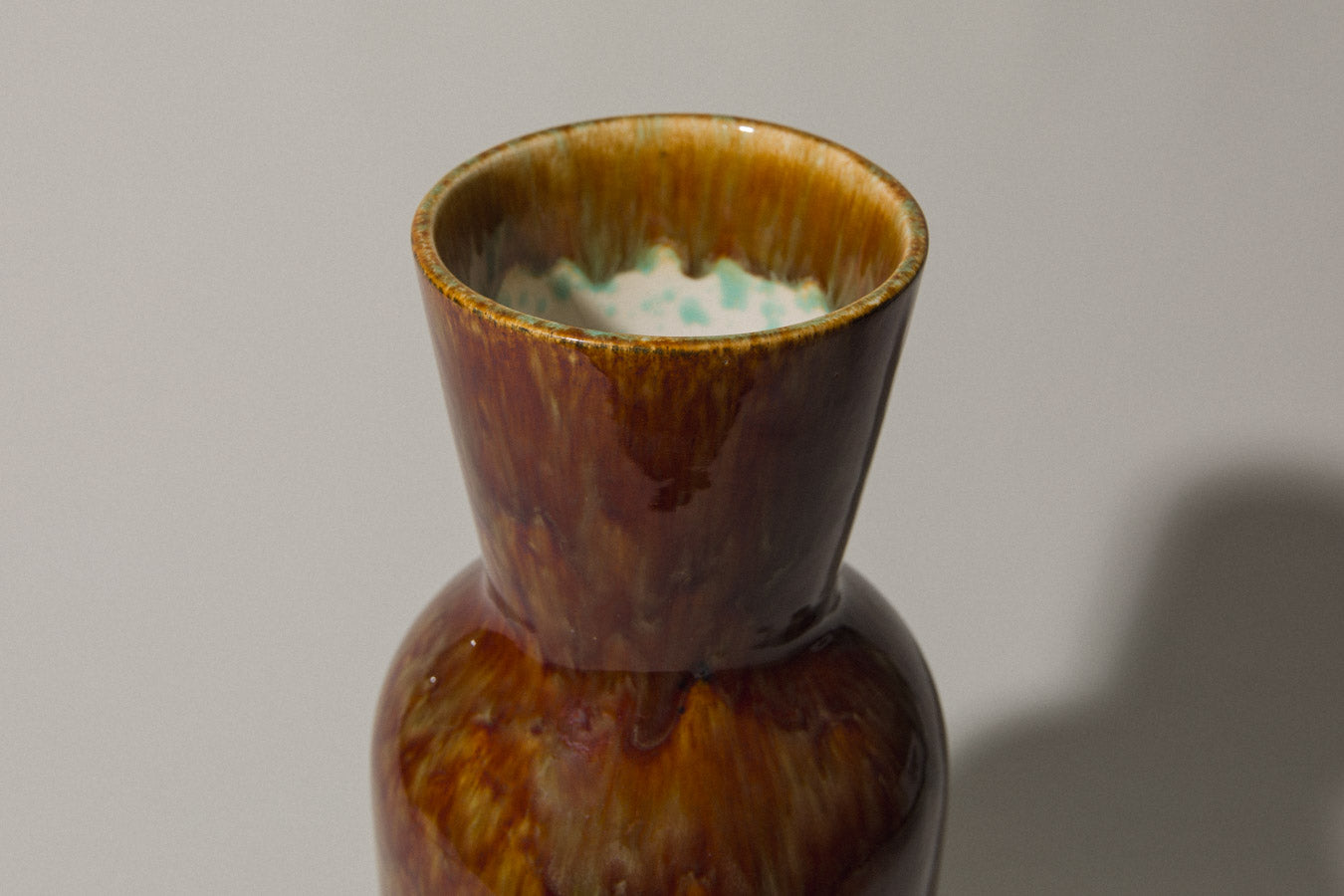 Rust brown VASE