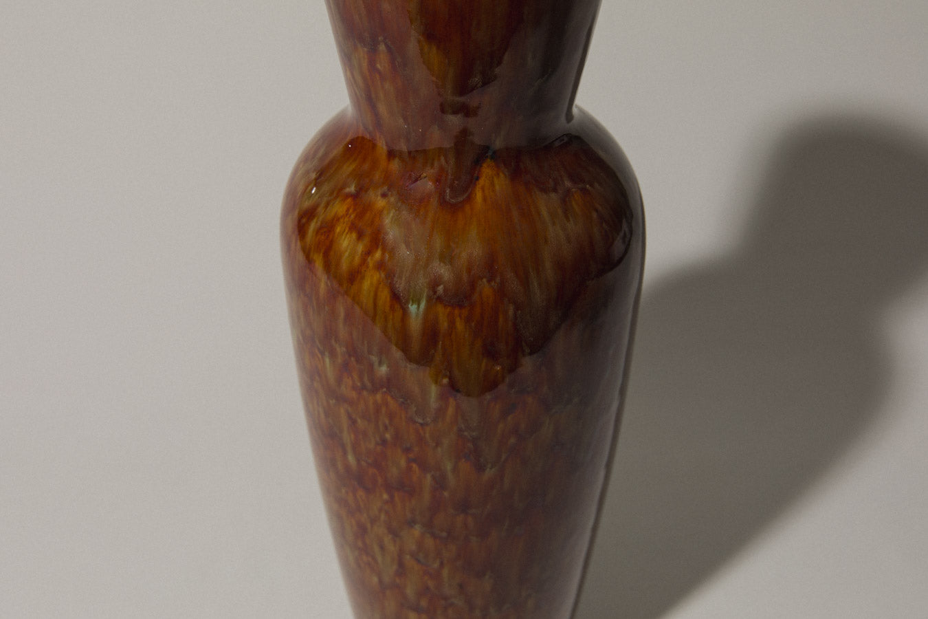 Rust brown VASE
