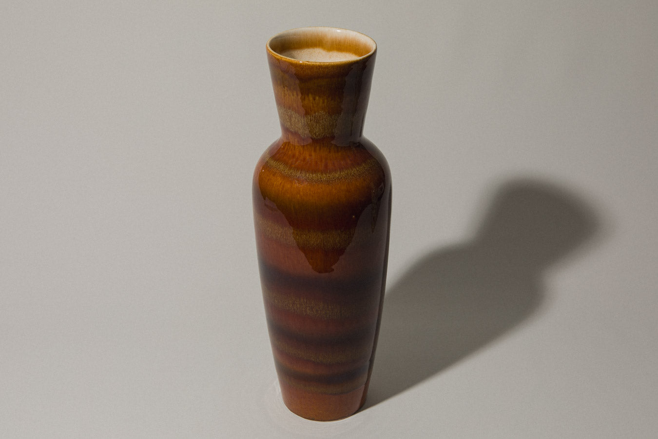 Rust brown VASE