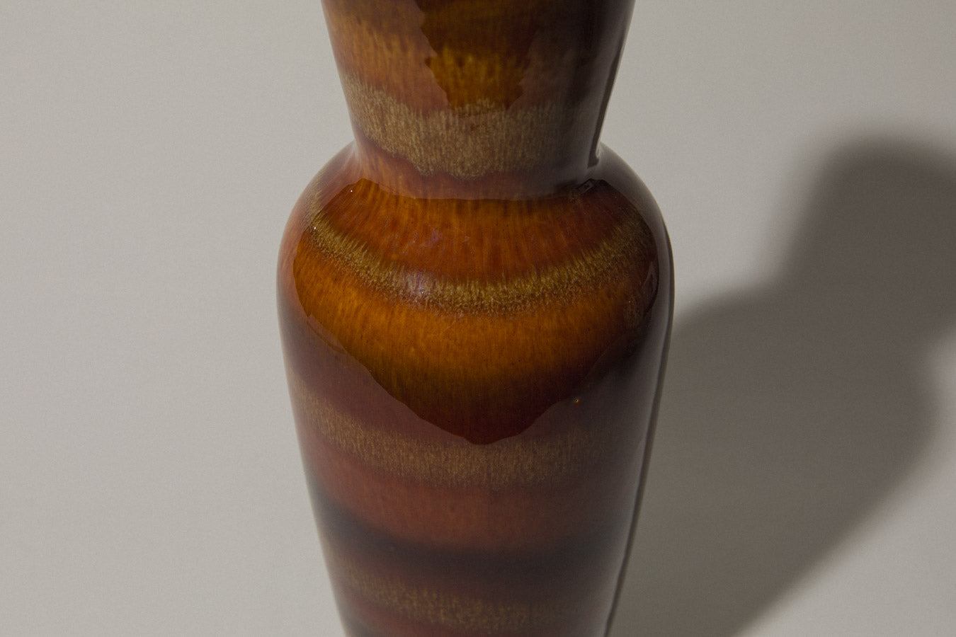 Rust brown VASE
