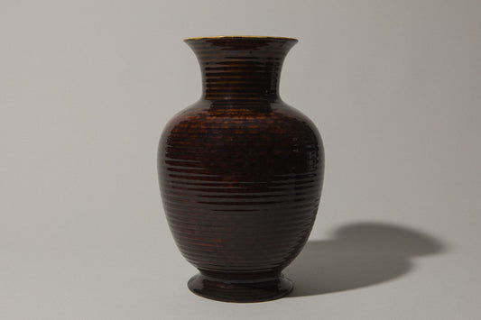 Classic shape faience VASE