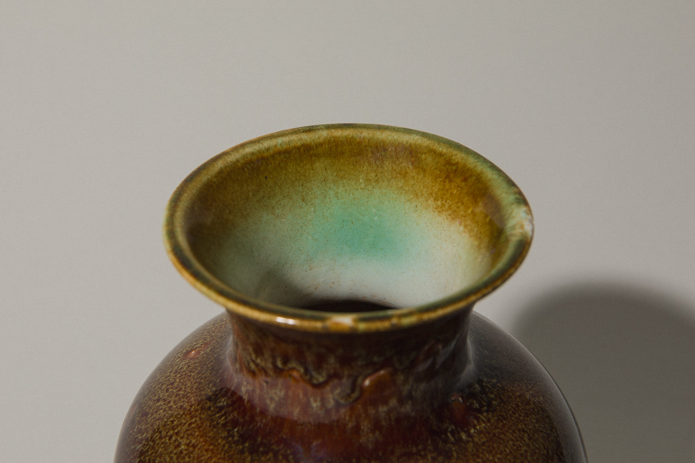Classic shape faience VASE