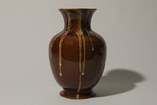 Classic shape faience VASE