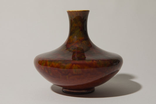 Discus shaped faience VASE _ 389
