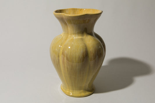 Ceramic VASE with yellow glaze _ 472