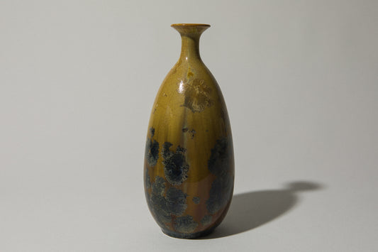Porcelain VASE with crystalline-glaze
