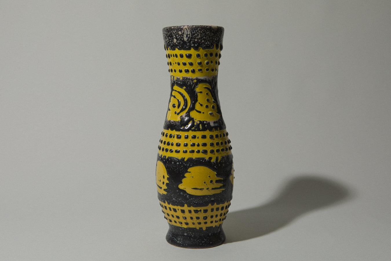 Vintage ceramic cylinder VASE _ 479