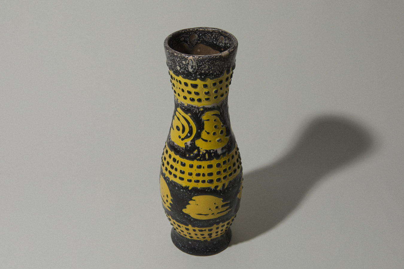Vintage ceramic cylinder VASE _ 479
