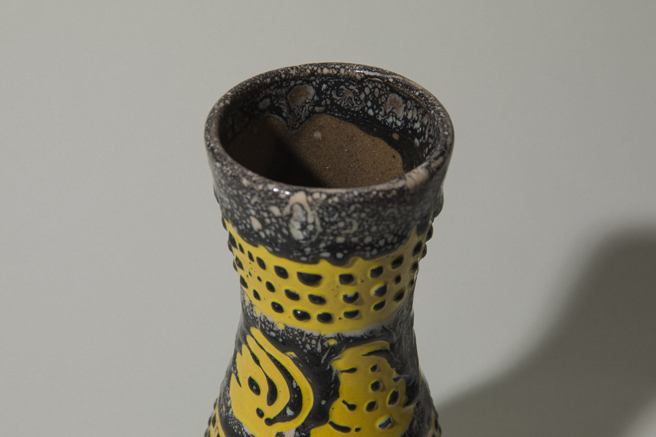 Vintage ceramic cylinder VASE _ 479