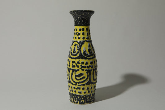 Vintage ceramic cylinder VASE _ 480