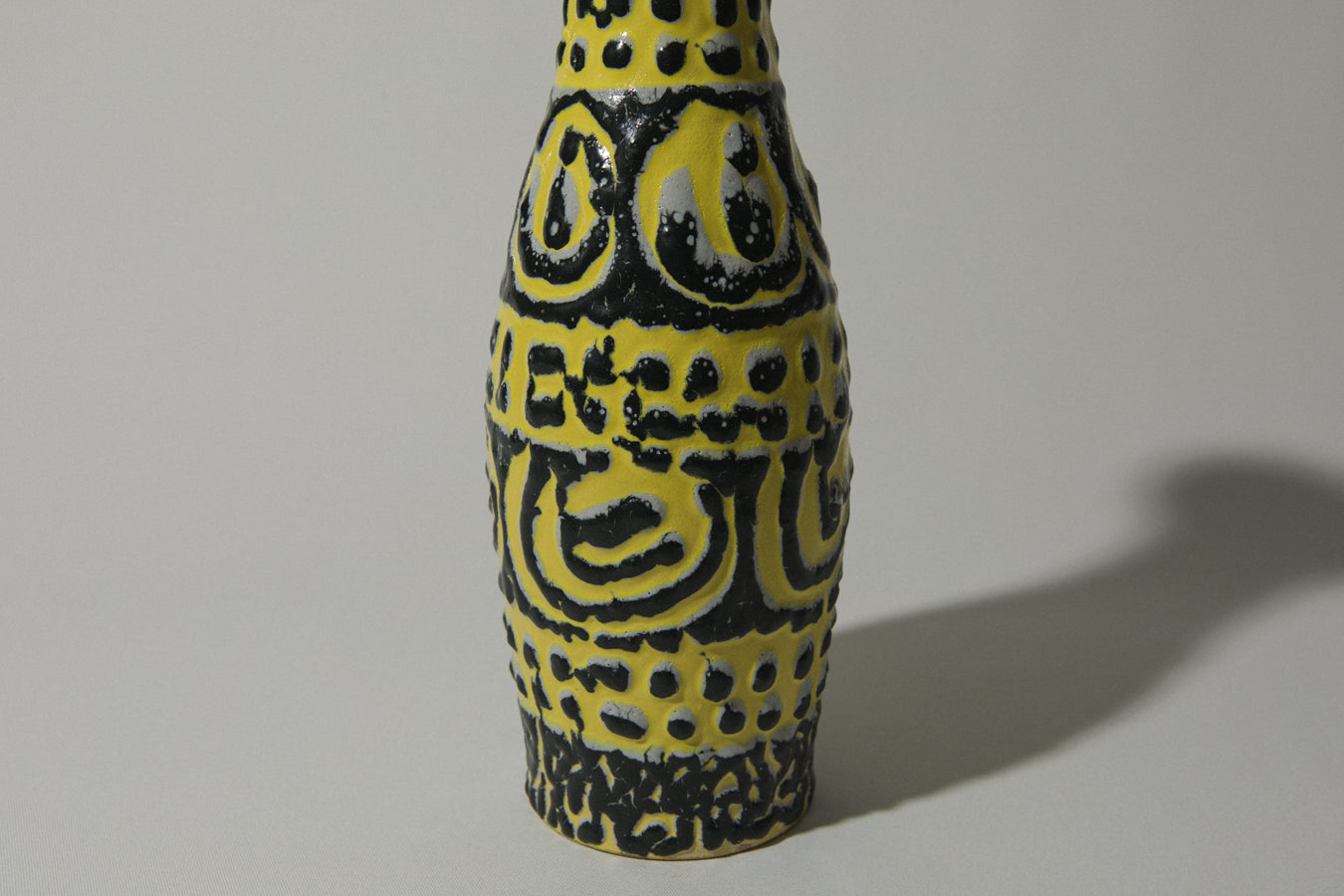 Vintage ceramic cylinder VASE _ 480