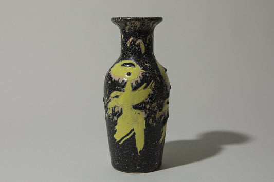 Vintage ceramic cylinder VASE _ 484