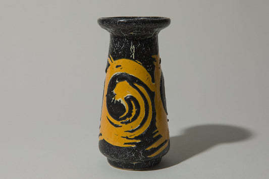 Vintage ceramic cylinder VASE _ 485