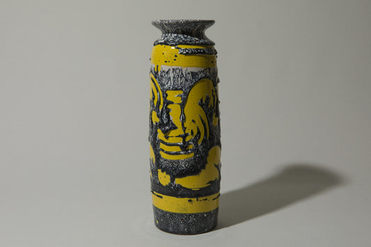 Vintage ceramic cylinder VASE _ 486