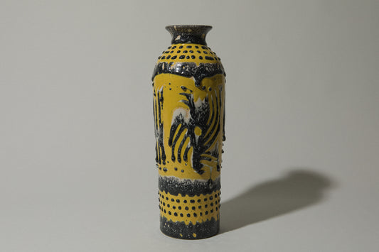 Vintage ceramic cylinder VASE _ 487