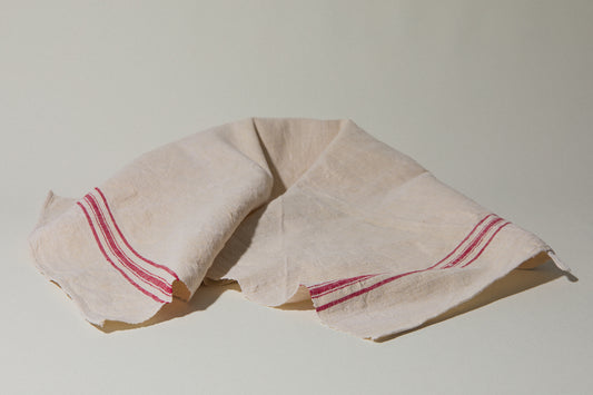 Vintage red-striped TOWEL